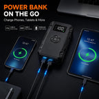 Portable Car Jump Starter and Tire Inflator
