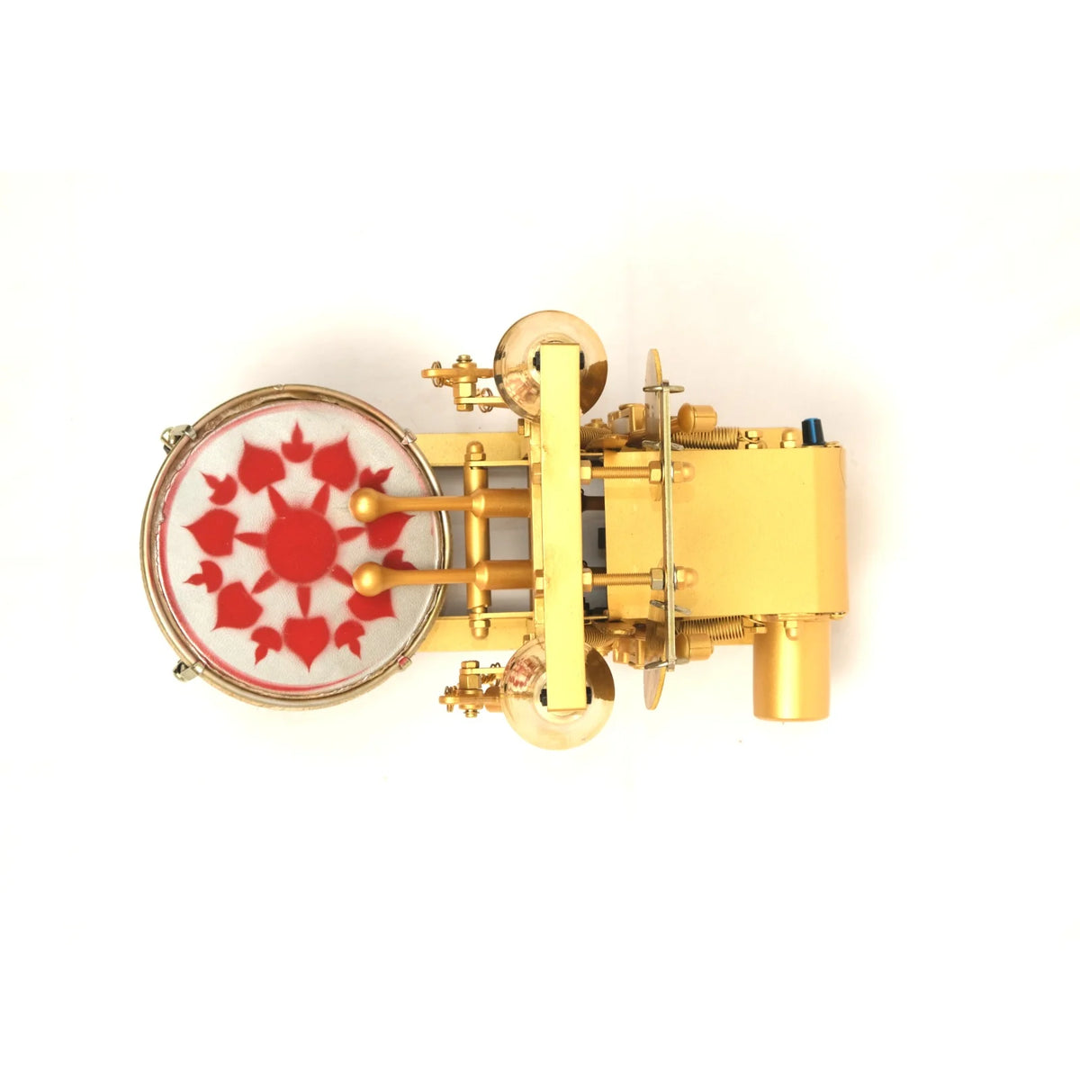 fully Automatic Electric Mini Aarti Machine With Nagara, 2 Bells & Jalar For Home Temple, Satsang Or Pooja Room